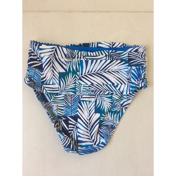 Bleu Rod Beattie Bikini Bottom High Waist Tropical Swimwear - Picture 6 of 10